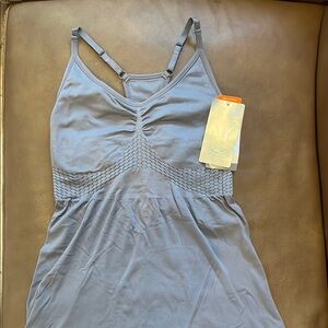 Blue Chemise with V-Neck and Ruched Detail Shaping